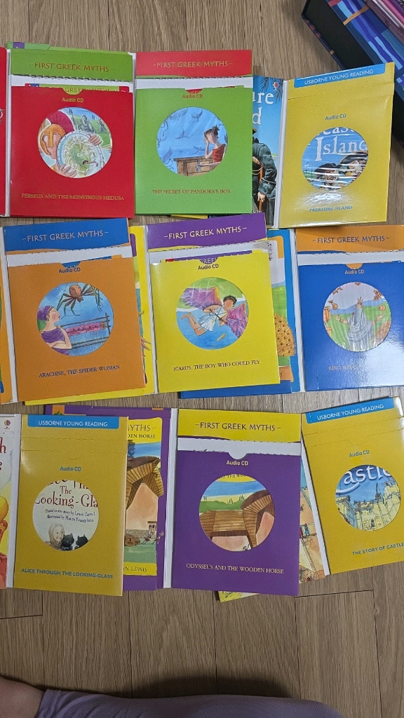 영어 리딩 교재 세트 그리스 신화 CD 있음 이미지