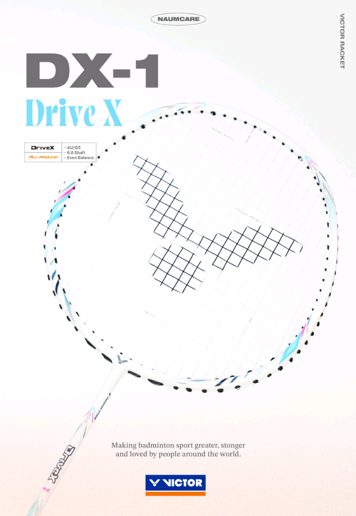 빅터 DX-1 드라이브X 1 - 배드민턴 라켓 4U 이미지