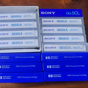 SONY 등 DAT(DDS) 크리닝 테이프 이미지