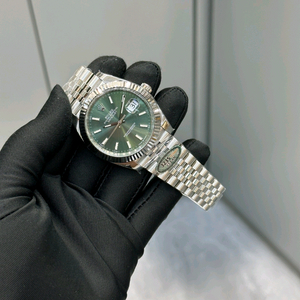 롤렉스 데이트저스트 36 모시 그린 스틸 / Rolex Datejust 36 Motif Green Steel 이미지