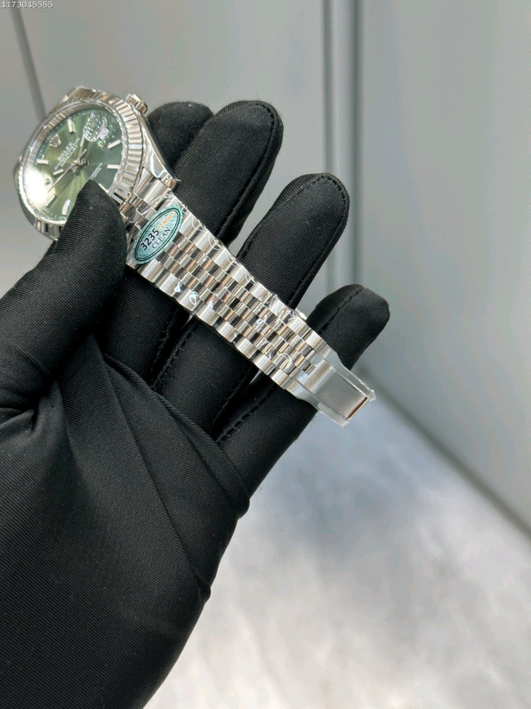 롤렉스 데이트저스트 36 모시 그린 스틸 / Rolex Datejust 36 Motif Green Steel 이미지