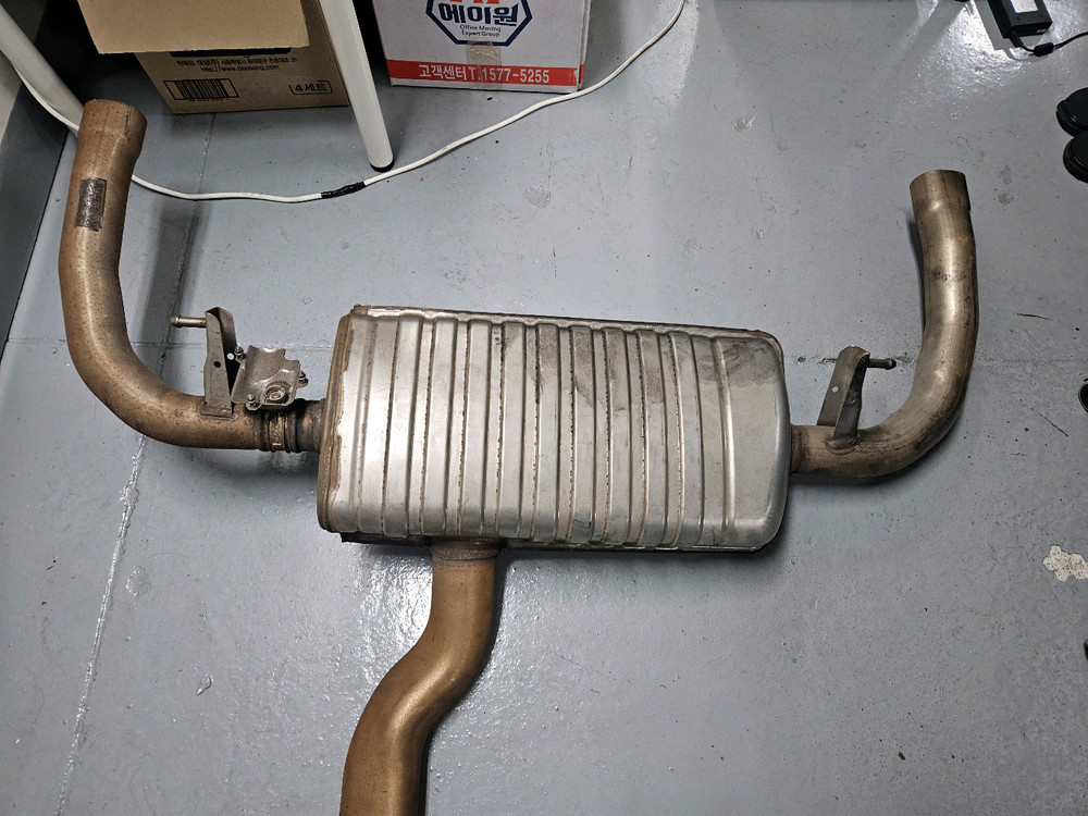 CLA 45AMG S 4MATIC+ 중통 마후라 배기 신갈오토허브 이미지