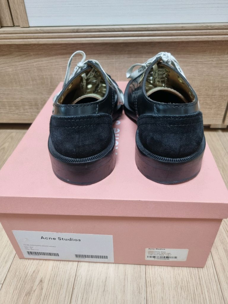 아크네스튜디오 레이스 더비슈즈 블랙 40사이즈 이미지