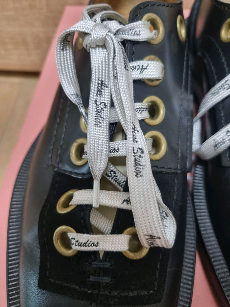 아크네스튜디오 레이스 더비슈즈 블랙 40사이즈 이미지