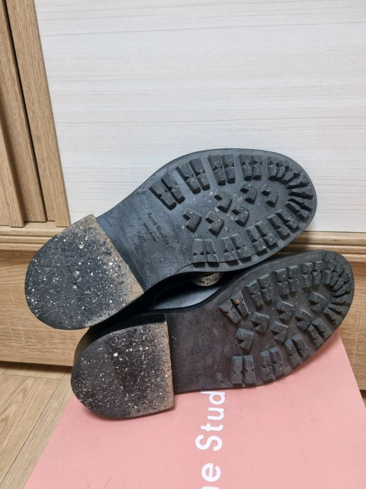 아크네스튜디오 레이스 더비슈즈 블랙 40사이즈 이미지