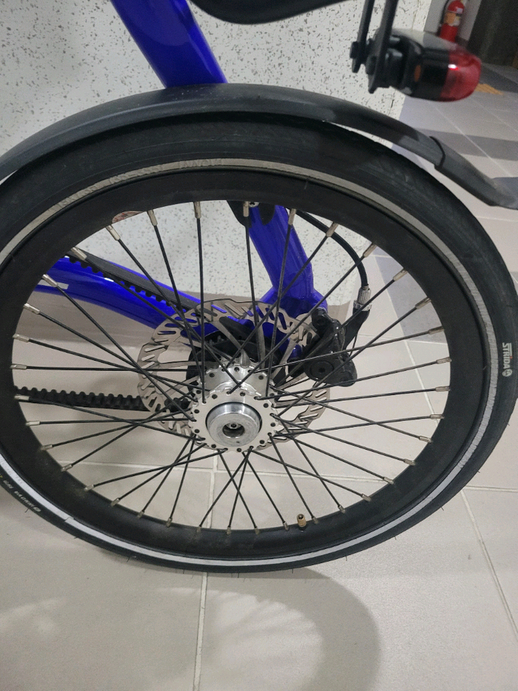 접이식 자전거 이미지