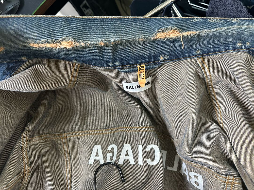 발렌시아가청자켓 발렌시아가남성 발렌시아가데님 이미지