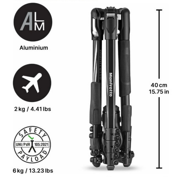 맨프로토 비프리 3웨이 라이브 삼각대, 비디오헤드 세트 이미지