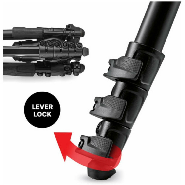 맨프로토 비프리 3웨이 라이브 삼각대, 비디오헤드 세트 이미지