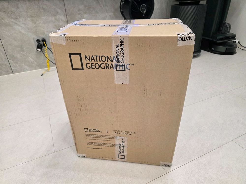 내셔널지오그래픽 18인치 기내용 캐리어 아이보리 이미지