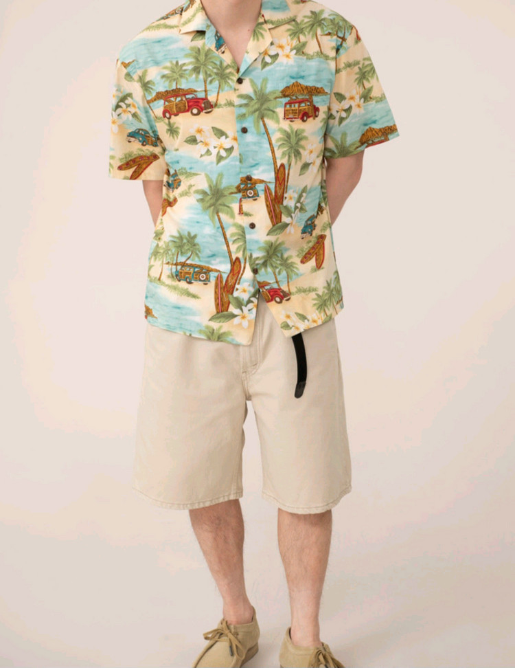 리바이스 550 베이지 데님 반바지 오리지널 버뮤다쇼츠 빅사이즈 이미지