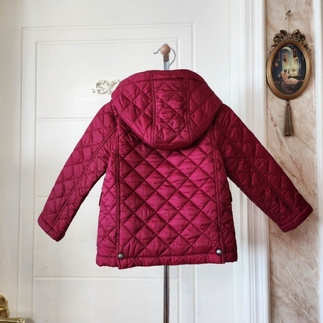 90호 (2y) 버버리칠드런 퀼팅 누빔 자켓 / 키즈 여아 몽클레어 구찌 펜디 디올 셀린느 이미지
