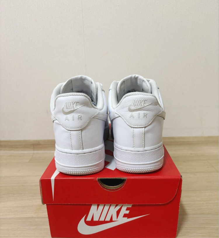 [275] 나이키 에어포스1 07 화이트 올백 운동화 이미지