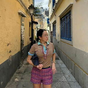 매니모어몽 스트라이프 니트 이미지