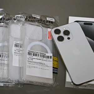 아이폰15프로 128gb 화이트 이미지