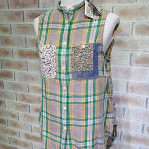 택부착 98000 데님앤서플라이 랄프로렌 체크셔츠55 이미지