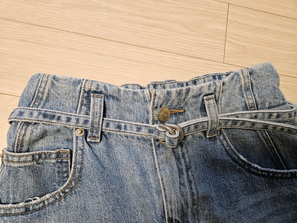 시스템 벨티드 데님스커트 이미지