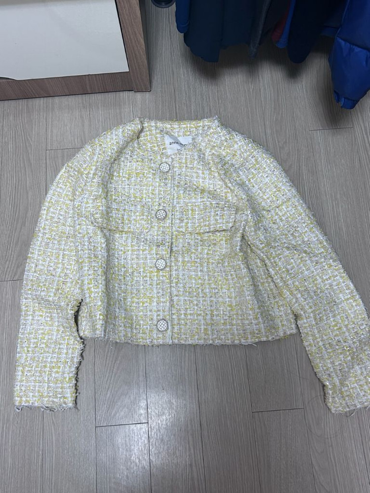 트위드 자켓 이미지