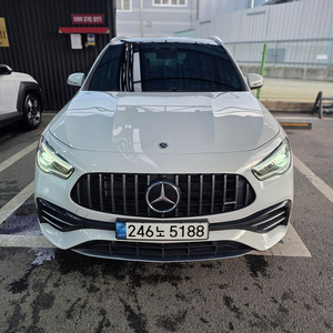 GLA45 AMG 4+ 흰색 무사고 이미지