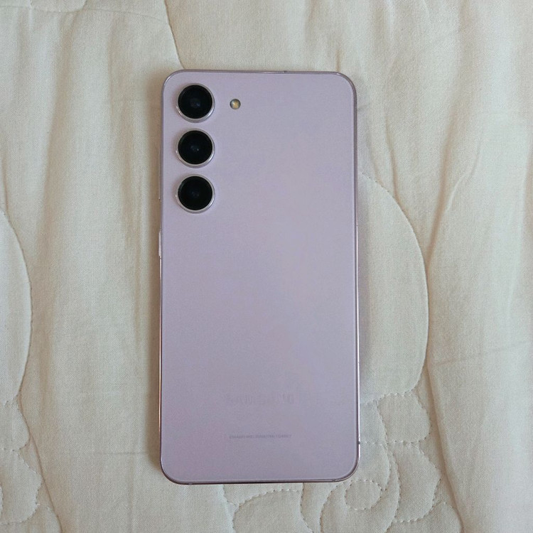 갤럭시 s23 512gb 자급제 라벤더 :) 케이스 필름 포함 이미지