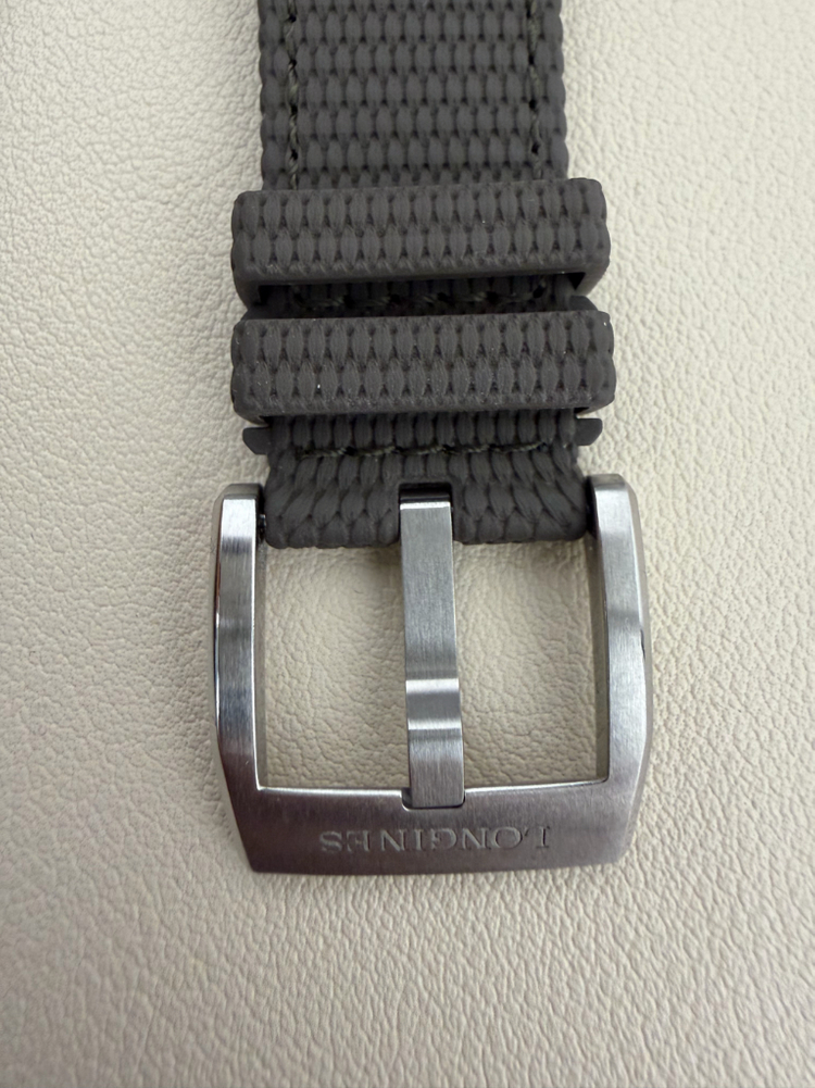 론진 스피릿 파일럿 러버 스트랩 판매 이미지