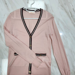 [정품 여성용] 토리버치 메리노울 100% 니트 가디건 0 사이즈 (실측사이즈 참고) 폴로 랑방 아미 꼼데가르송 이미지