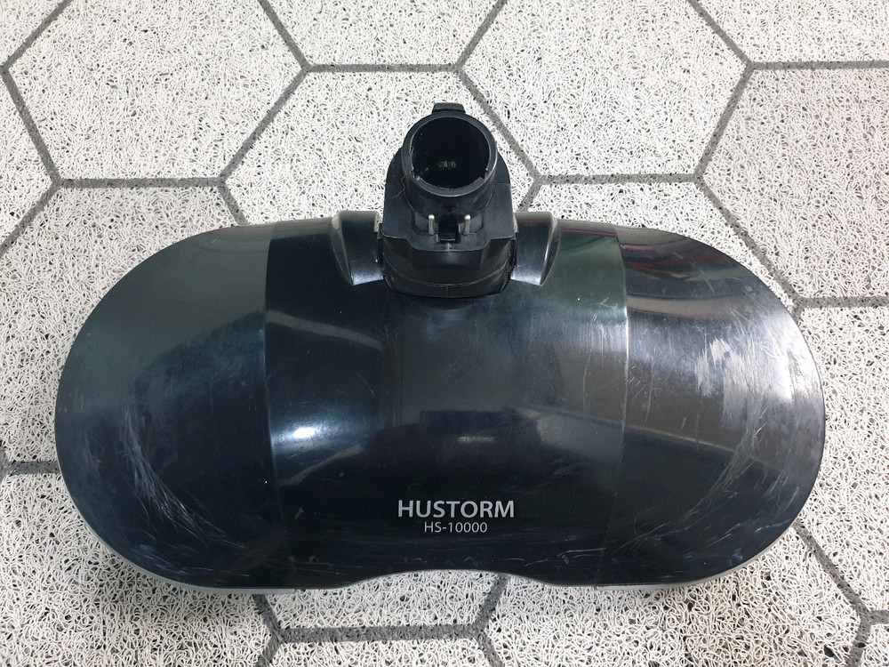 무선 휴스톰 물걸레청소기 HS-10000 바닥 원형 헤드 부분만 이미지