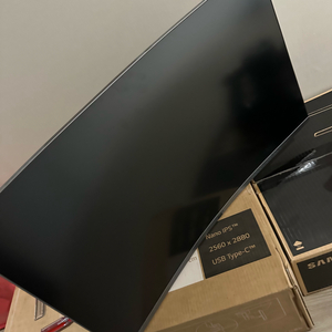 삼성 32인치 모니터 C32JG54 + 델 모니터암 msa14 이미지