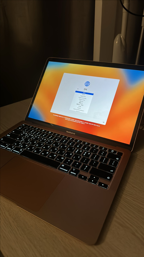 2020 맥북에어 13인치 로즈골드 8GB/256GB 이미지