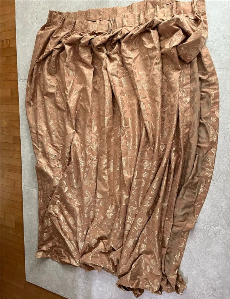 대형 커텐 커튼 이미지