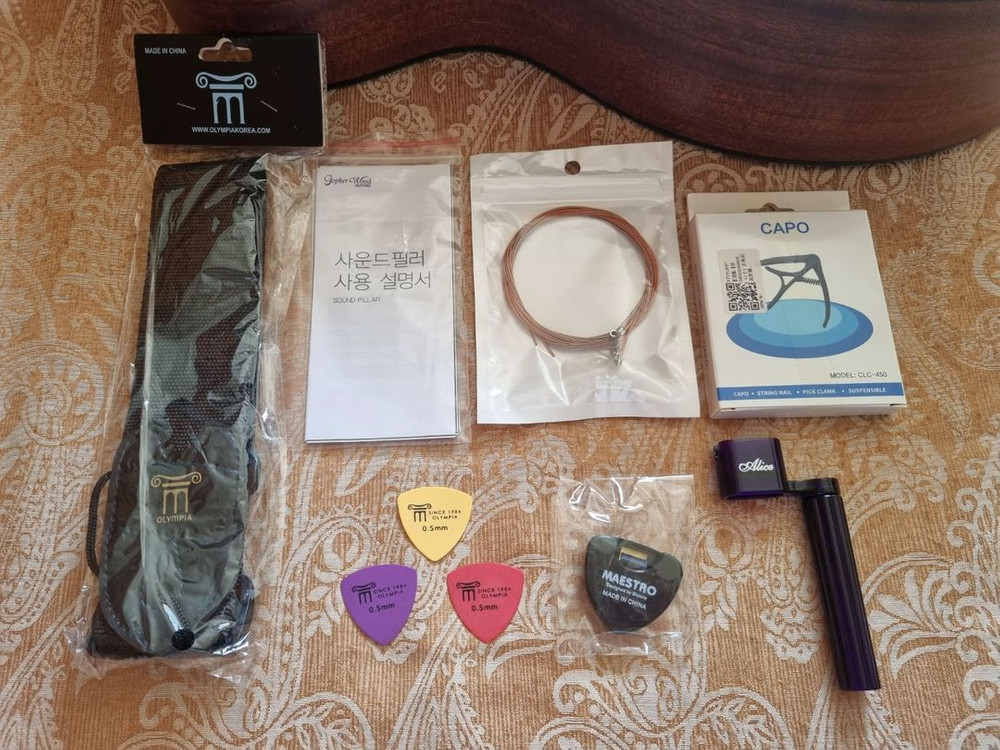 입문용 OM바디 인기제품 통기타 고퍼우드G110 기타 판매합니다 이미지