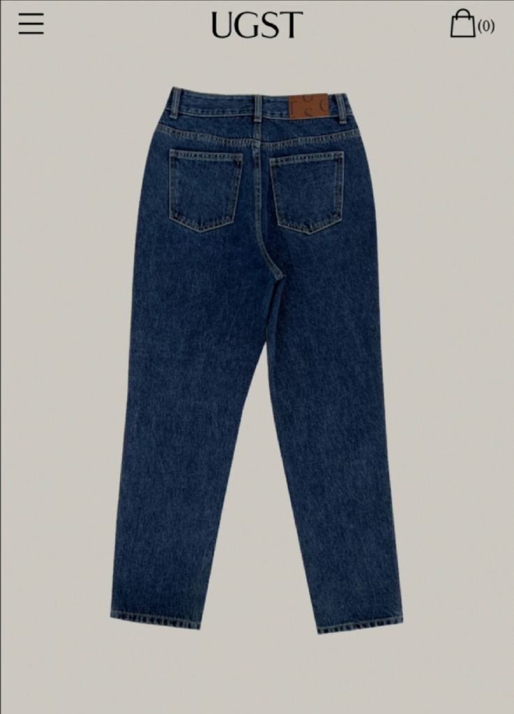 UGST(어그스트) 데님 팬츠 이미지
