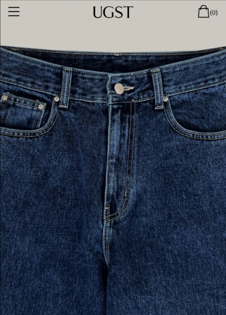 UGST(어그스트) 데님 팬츠 이미지