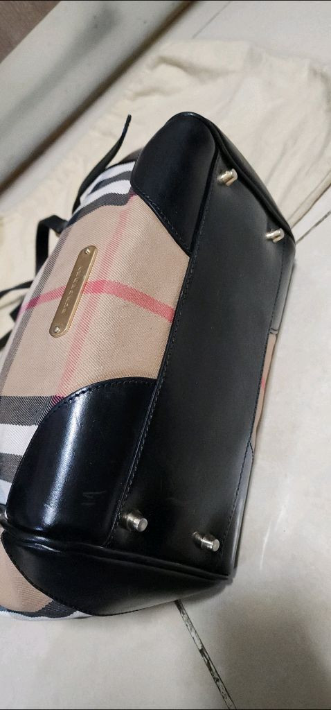 버버리 체크 숄더백/ 코트/ 카드지갑 이미지