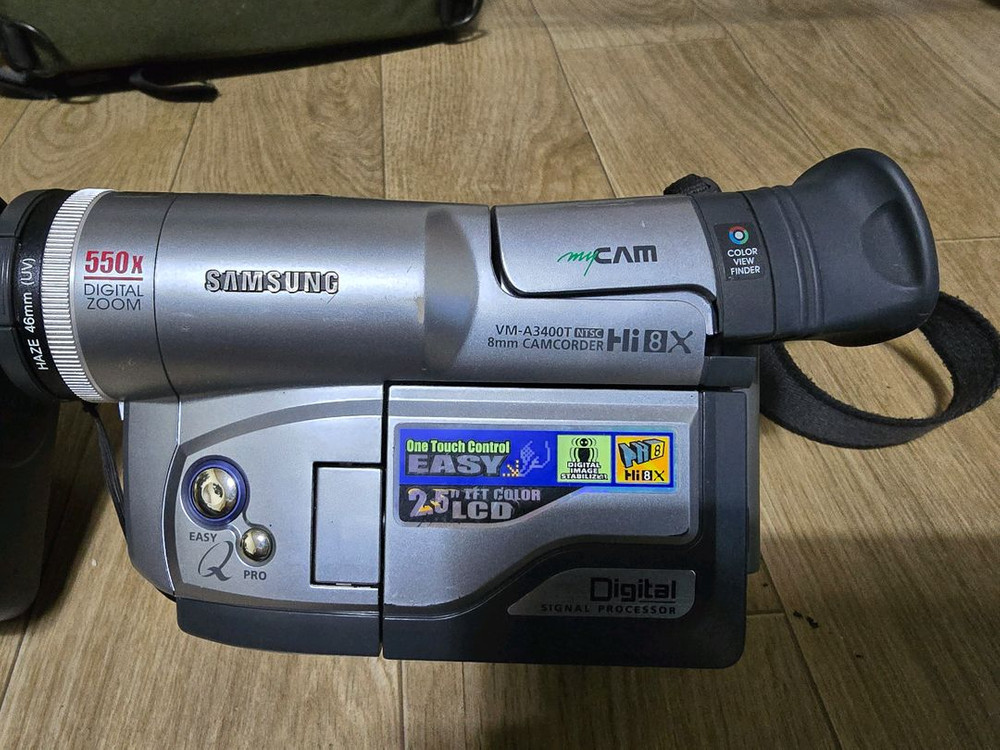 부품용 삼성 8mm 캠코더 2대 SV-L300/VM-A3400T 이미지
