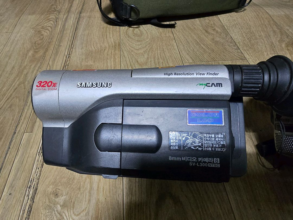 부품용 삼성 8mm 캠코더 2대 SV-L300/VM-A3400T 이미지