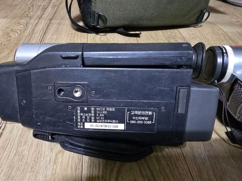 부품용 삼성 8mm 캠코더 2대 SV-L300/VM-A3400T 이미지