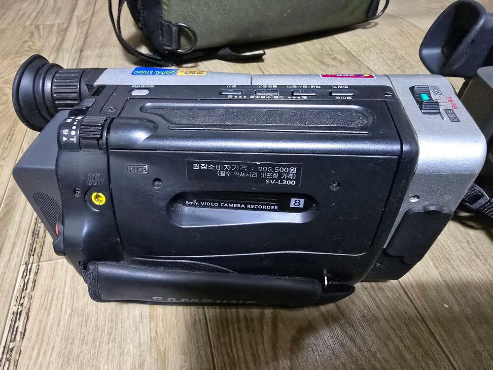 부품용 삼성 8mm 캠코더 2대 SV-L300/VM-A3400T 이미지