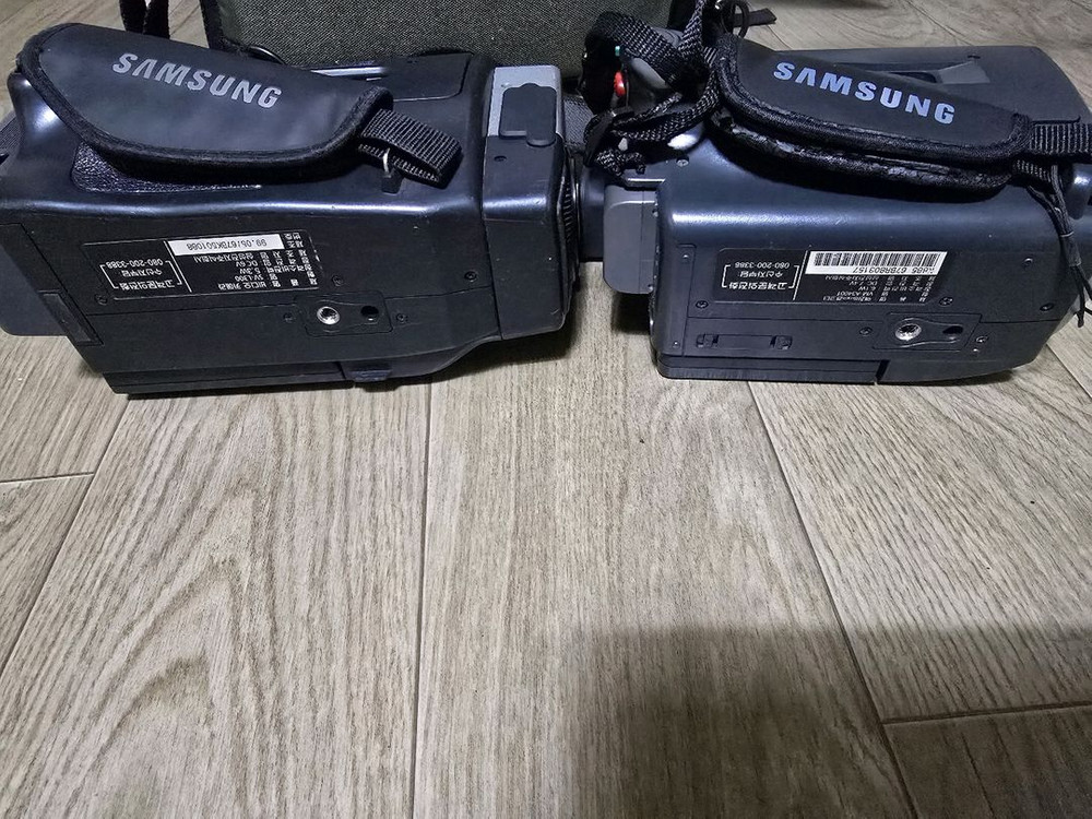 부품용 삼성 8mm 캠코더 2대 SV-L300/VM-A3400T 이미지