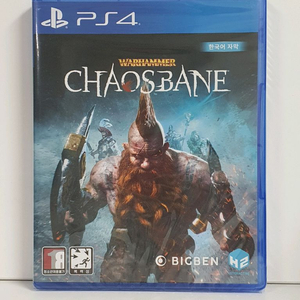 (미개봉 새제품) ps4 워해머 카오스베인 이미지
