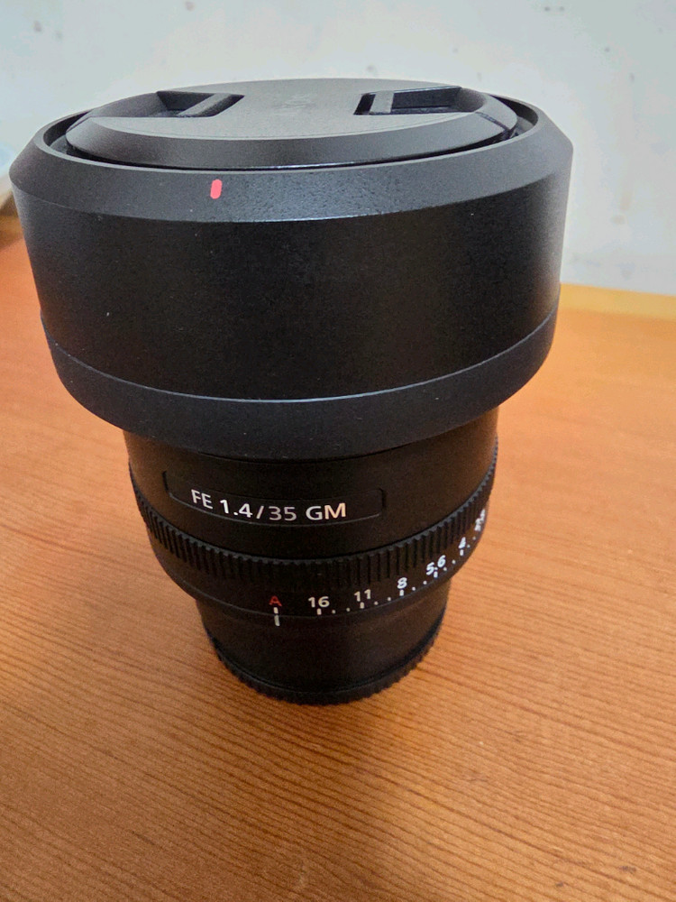 소니a7cr카메라 fe16-35gm2f2.8렌즈 35mmf1.4gm렌즈 이미지