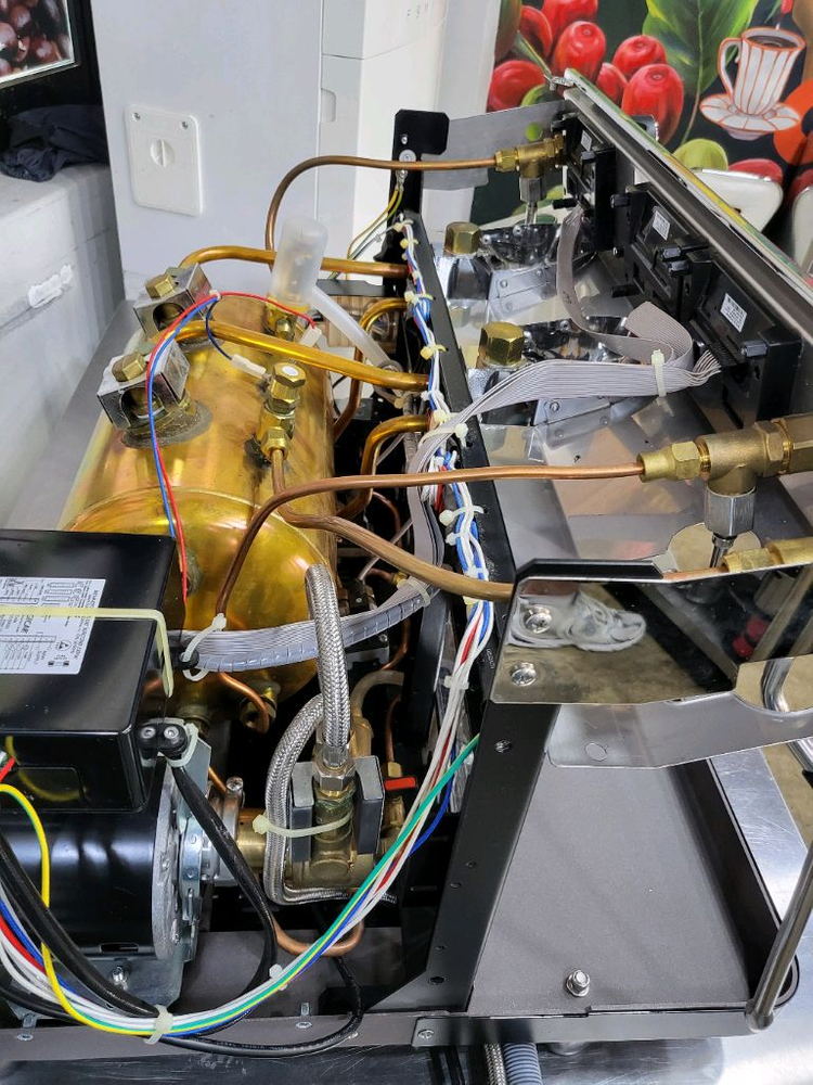 엑스포바 크렘 오닉스 커피머신 메조전자동그라인더 포함 이미지