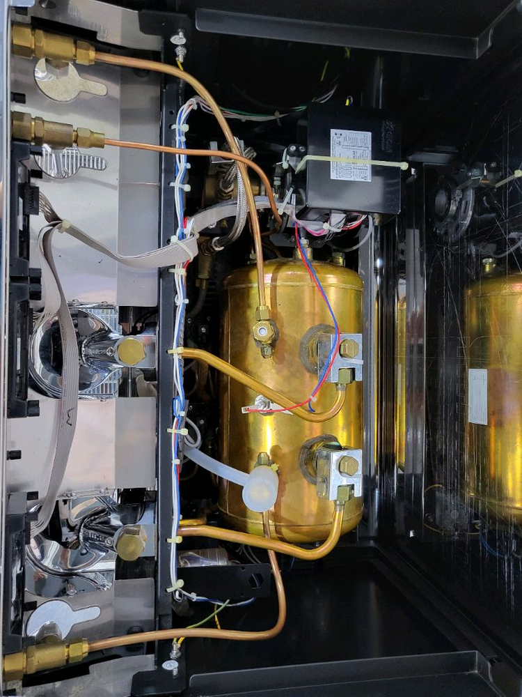 엑스포바 크렘 오닉스 커피머신 메조전자동그라인더 포함 이미지