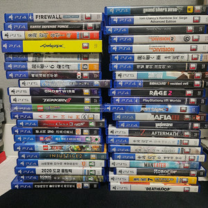 플레이스테이션4 게임 타이틀 모음 이미지