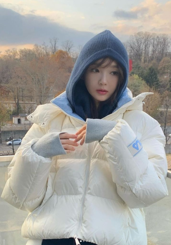 (택O 새상품) 아비에무아 램스울 바라클라바 네이비 이미지