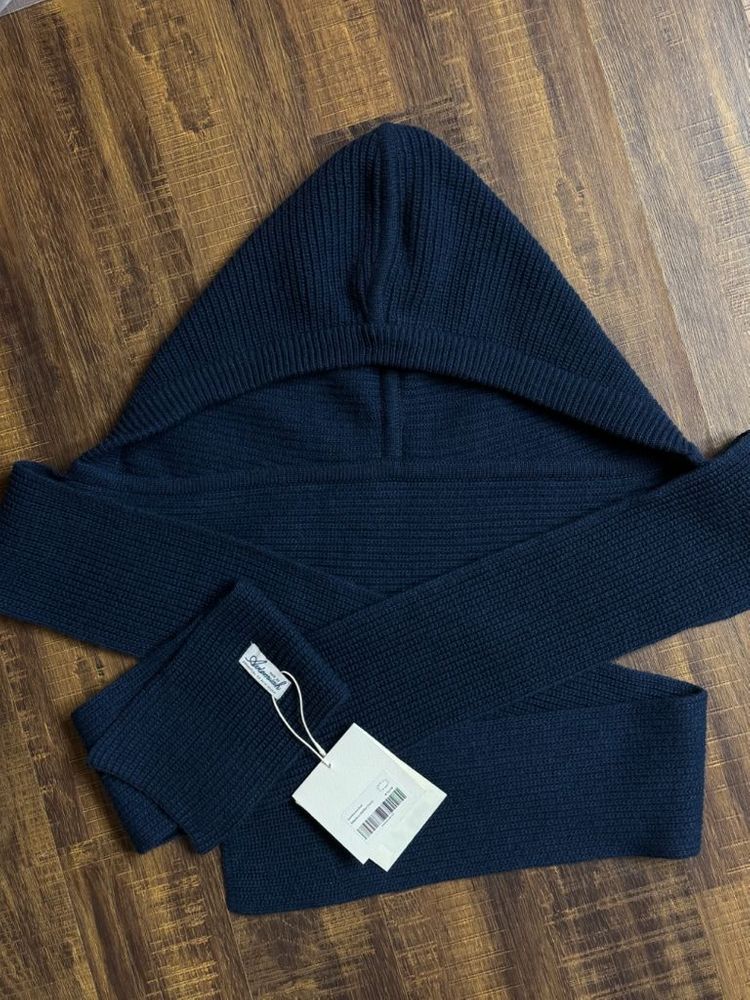 (택O 새상품) 아비에무아 램스울 바라클라바 네이비 이미지