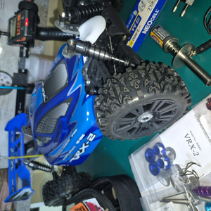 *각종교신가능*4WD니트로엔진1/8RC카VRX-2디지털+필수옵션17종포함(새제품)알씨카풀박스셋~바람에언덕에서 이미지