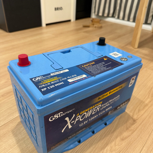 올뉴카니발 차량용 GSP 120암페어 인산철베터리 판매 합니다 이미지