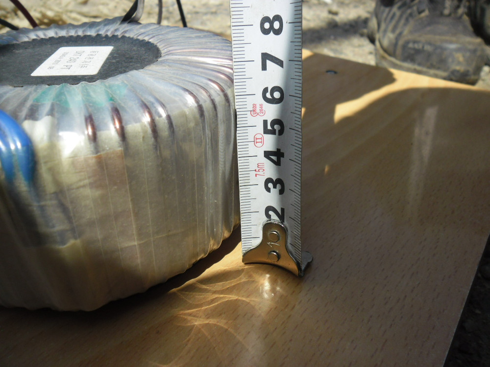 24볼트출력용 트로이달 트랜스 이미지