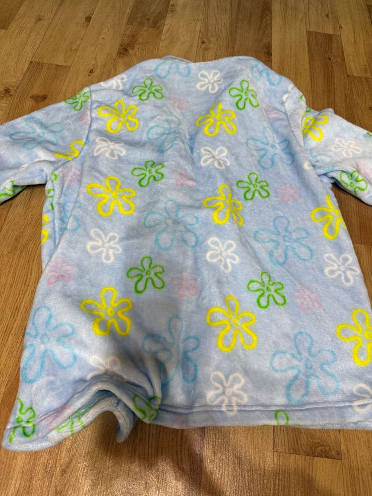 스파오 x 스펀지밥 수면 잠옷 블루 XL 깨끗한 중고 파자마 이미지